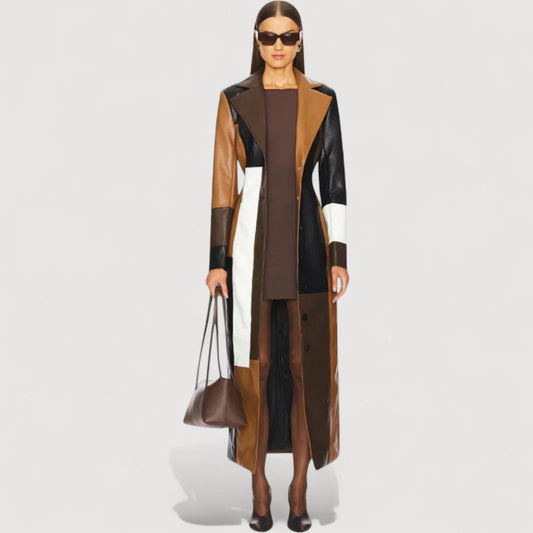 ELIANE – TIMELESS LEATHER COAT